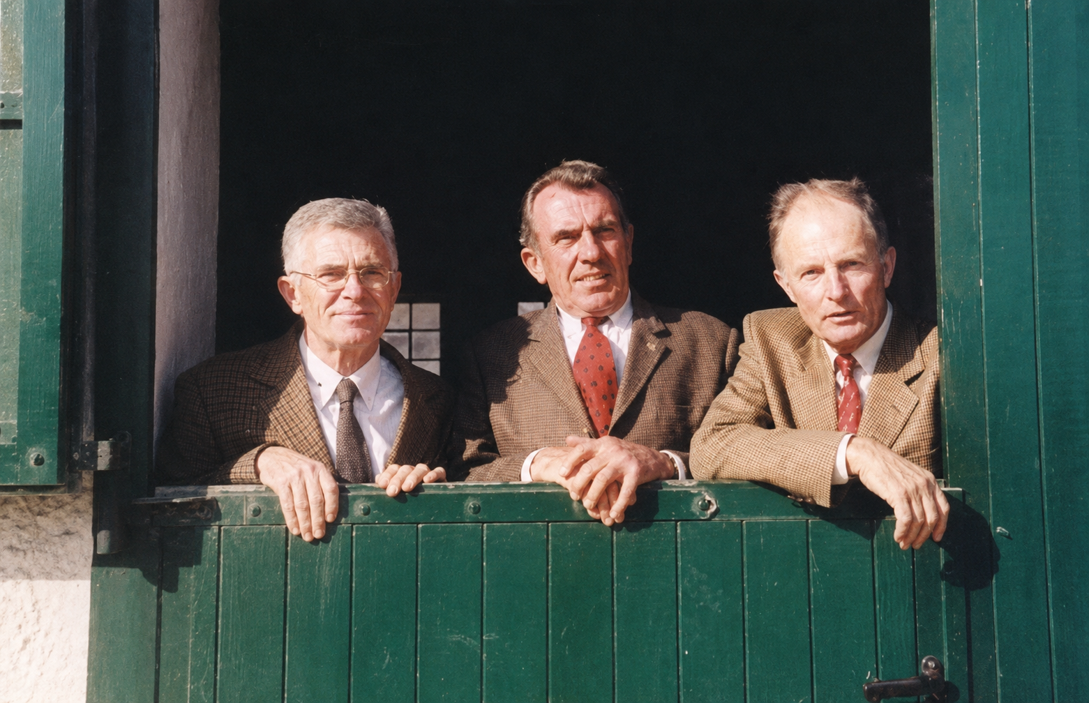 Peter Sympher, Heinz Hermanns und Horst von Wülfing